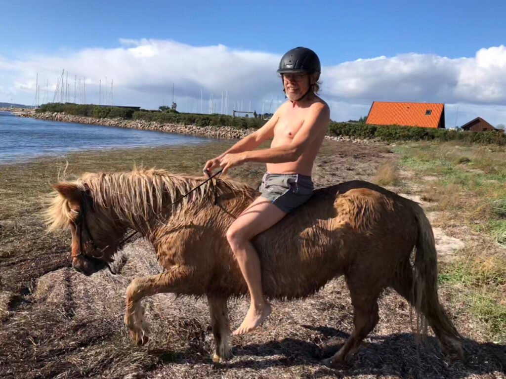 Johns sidste badetur på Refur